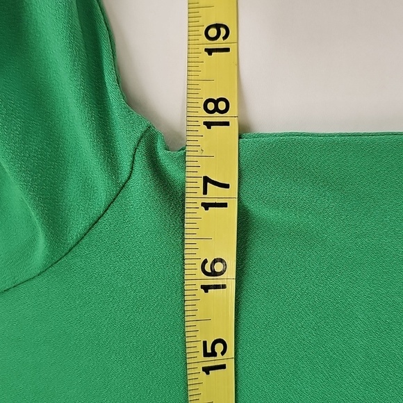 CATO Green Women's Top, Short Sleeve, Scoop Neck, Jersey Knit. XS - Picture 6 of 9